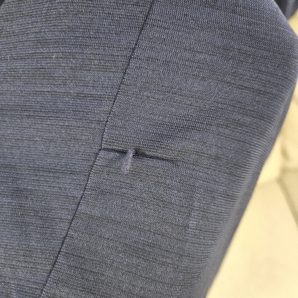 Mens Tek Gear Performance Blue Shirt XL Short Sleeve Wrinkle Free material - Picture 4 of 6